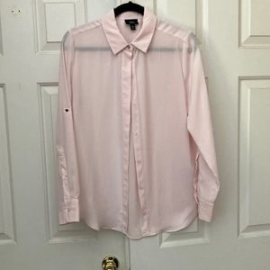 Mossimo Supply Co. Light Pink Blouse